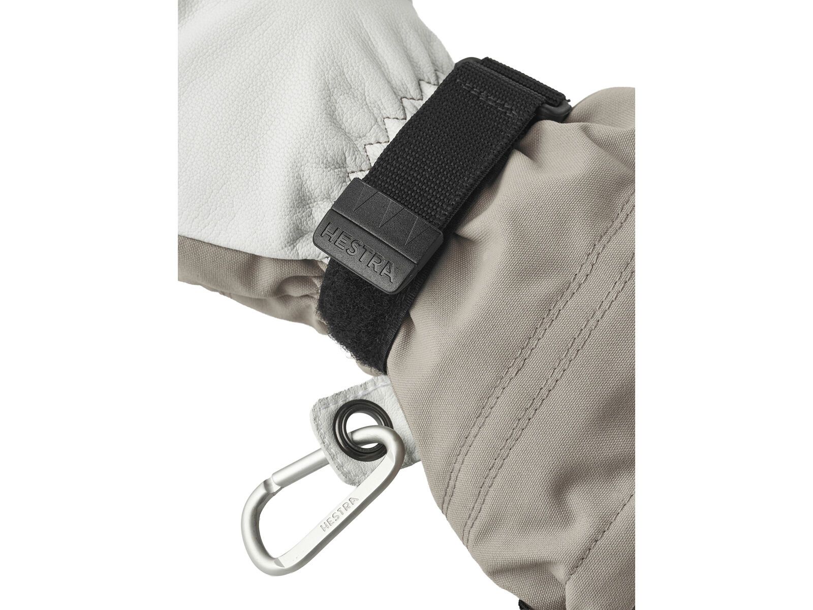 Hestra Army Leather Heli Ski Mitt, khaki - Bild 5