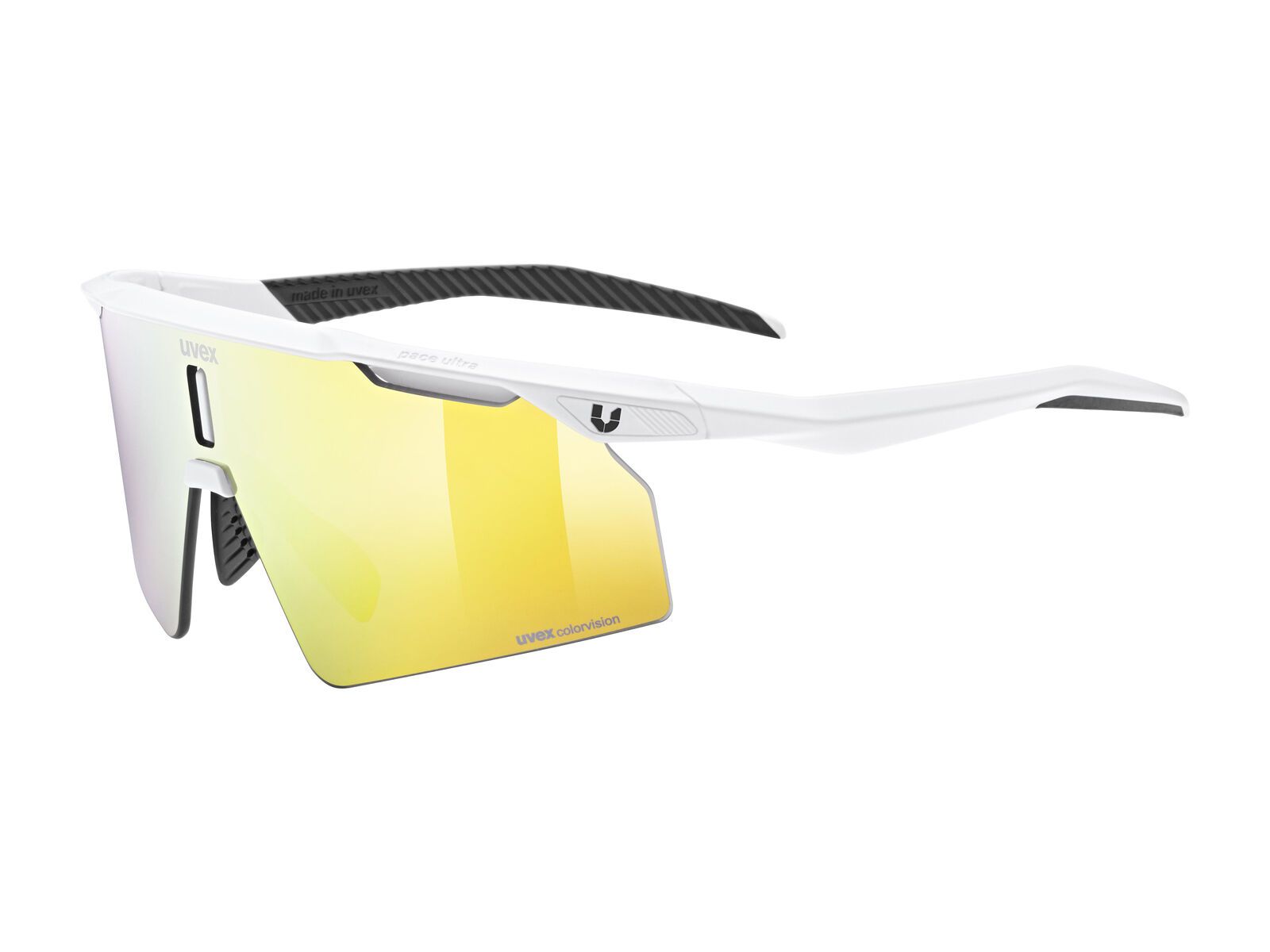 uvex ultimate pace ultra CV, Mirror Yellow / white matt - Bild 1