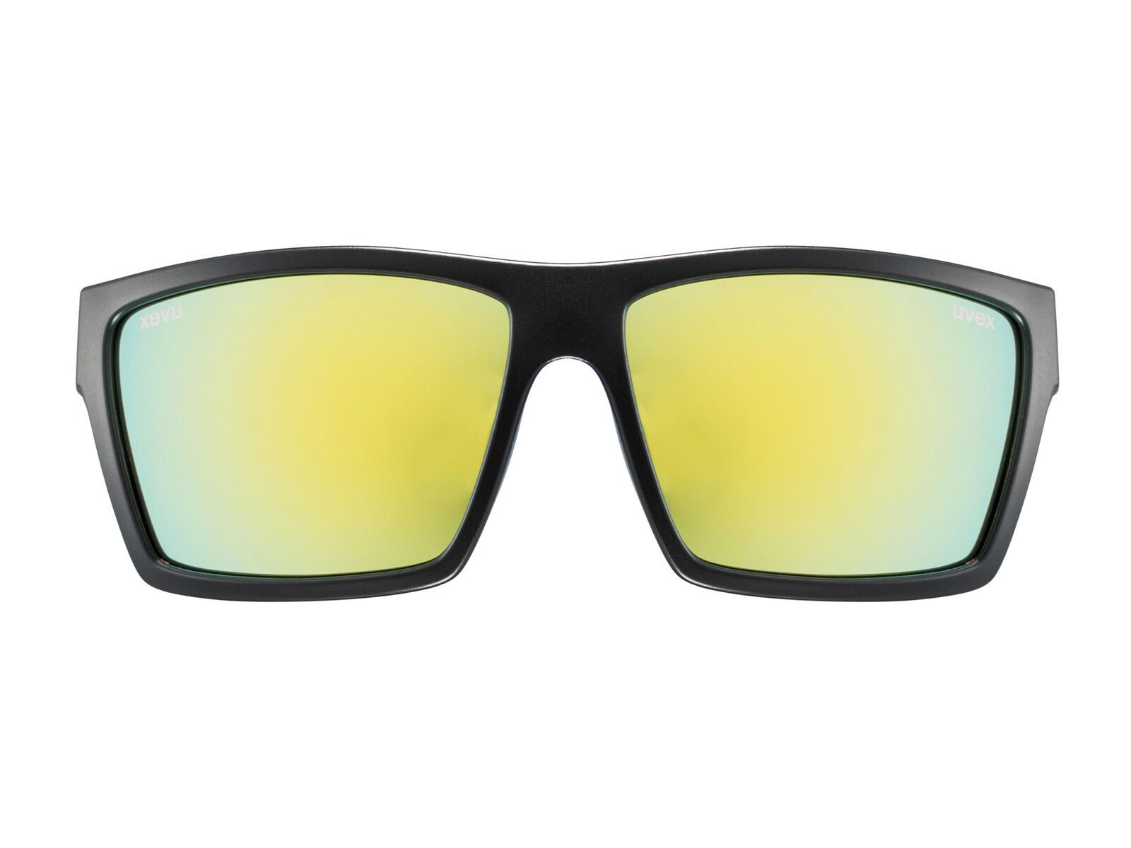 uvex lgl 29, black mat/Lens: mirror yellow - Bild 3