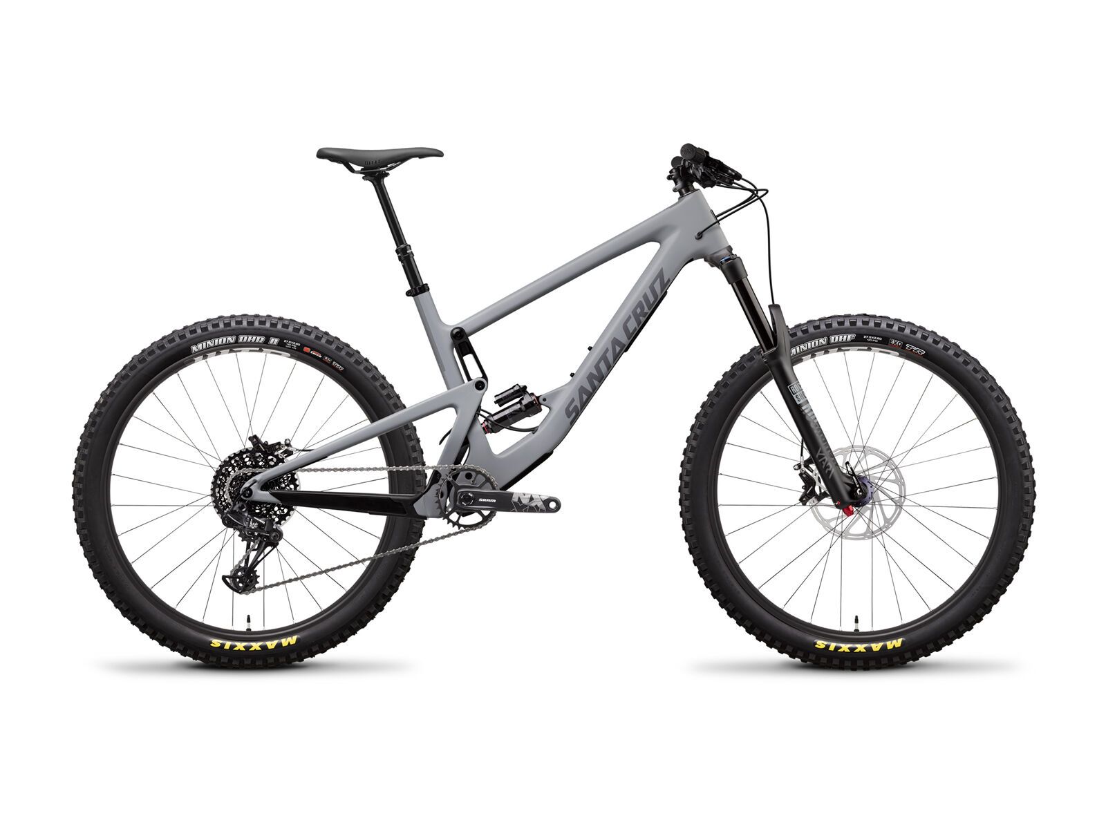 Santa Cruz Bronson C R+, primer grey and silver - Bild 1