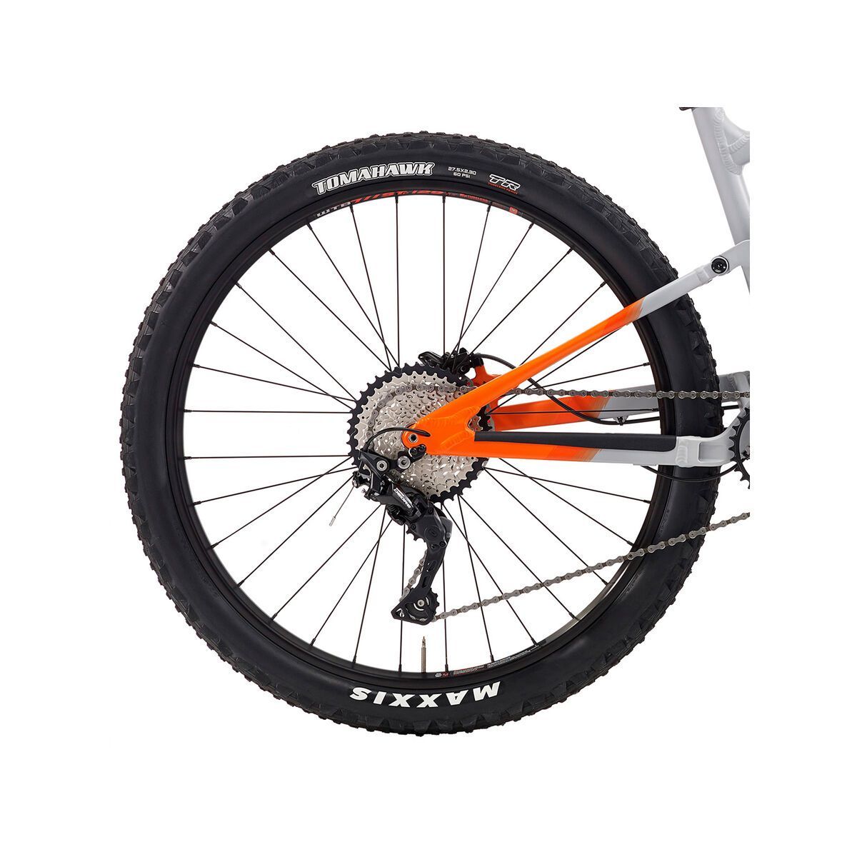Kona Hei Hei Trail, matt gray & hot orange w/ gray, black, & hot orange decals - Bild 5