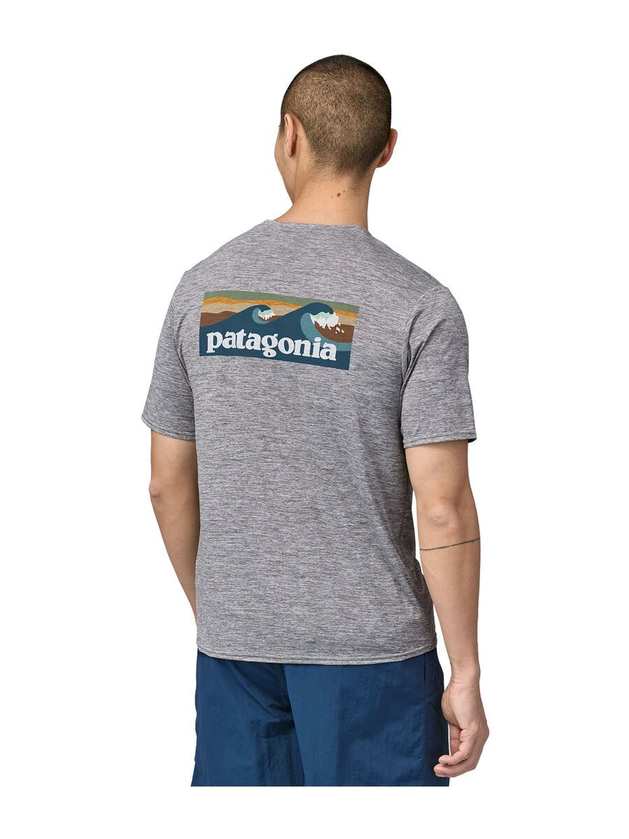 Patagonia Men's Capilene Cool Daily Graphic Shirt - Waters, abalone blue/feather grey - Bild 7