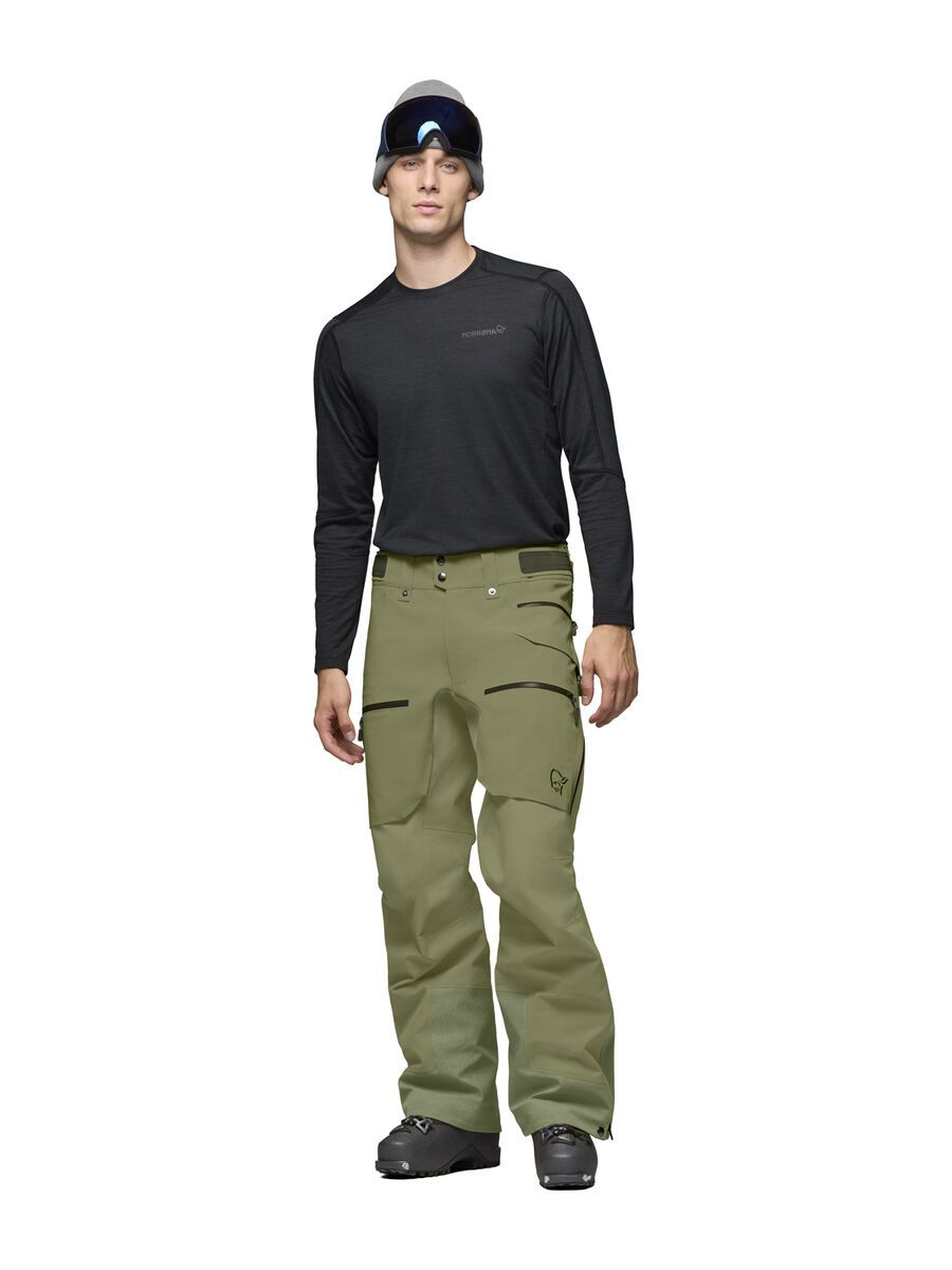 Norrona lofoten Gore-Tex Pro Pants M's, deep lichen green - Bild 4