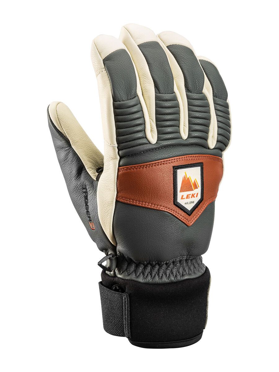 Leki Patrol 3D, graphit-off white-maroon - Bild 2