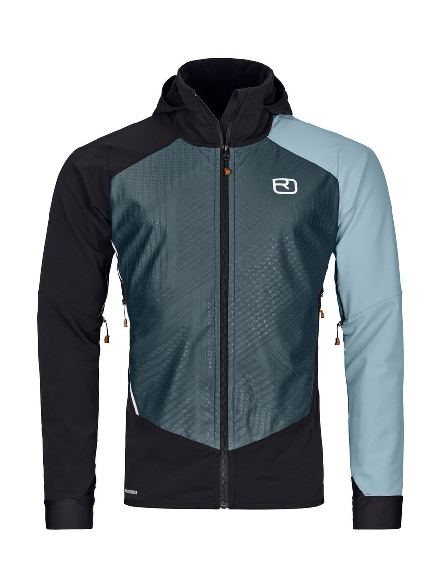 Ortovox Merino Naturtec Light Col Becchei Jacket M, dark arctic grey - Bild 1