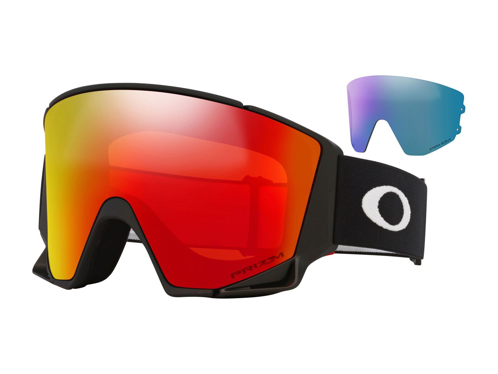 Oakley Flow Scape L, Prizm Snow Torch Iridium & Iced / matte black - Bild 1