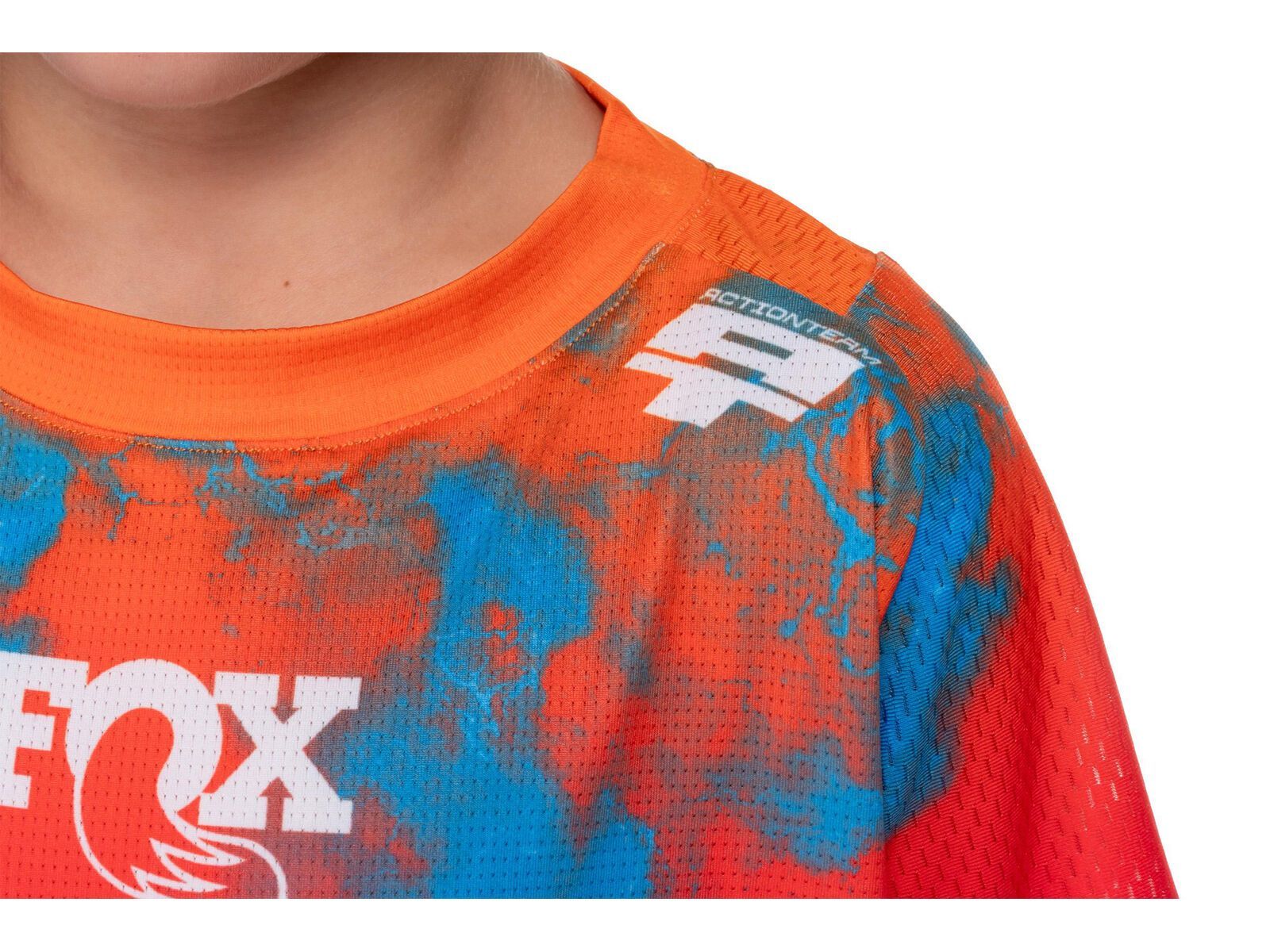 Cube MTB Trikot Rookie X Actionteam kurzarm, blue´n´pink´n´orange - Bild 4