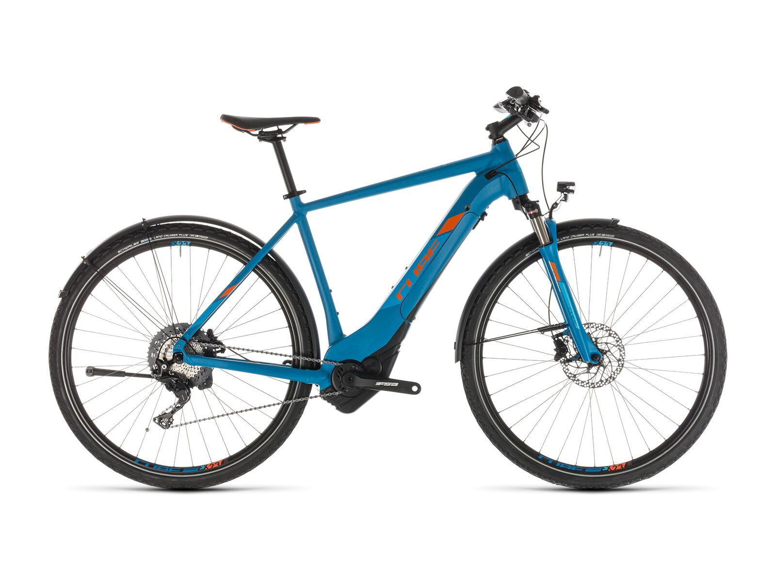 Cube Cross Hybrid Race Allroad 500, blue´n´orange - Bild 1