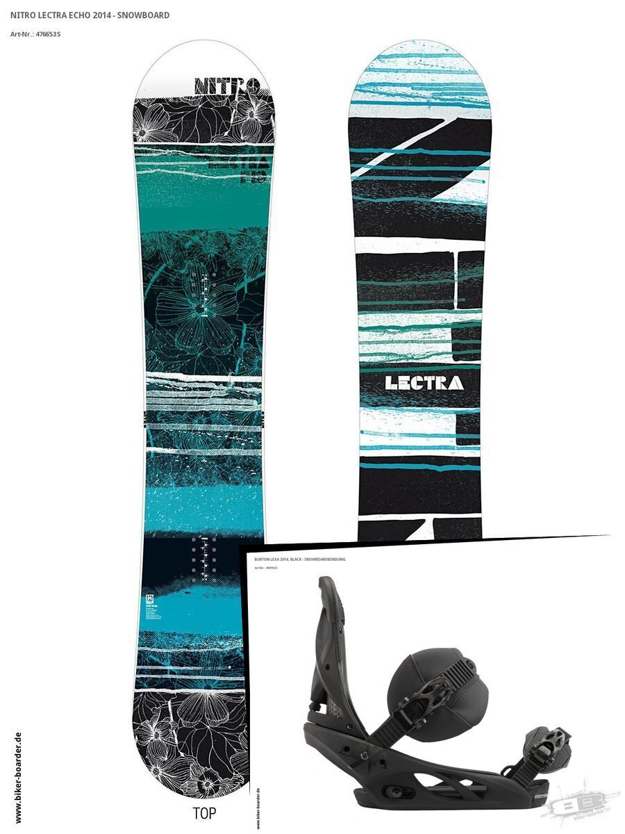 Set: Nitro Lectra Echo  + Burton Lexa (493953S) - Bild 1