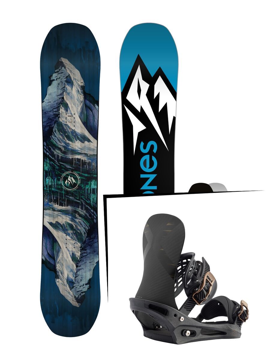 Set: Jones Mountain Twin 2017 + Burton X-Base (1712954S) - Bild 1