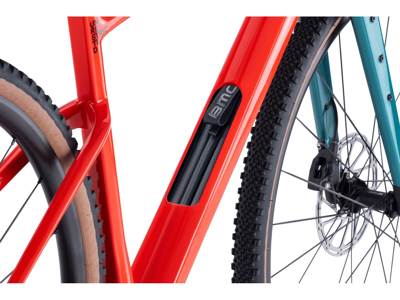 BMC URS Two, neon red/dark petrol - Bild 12