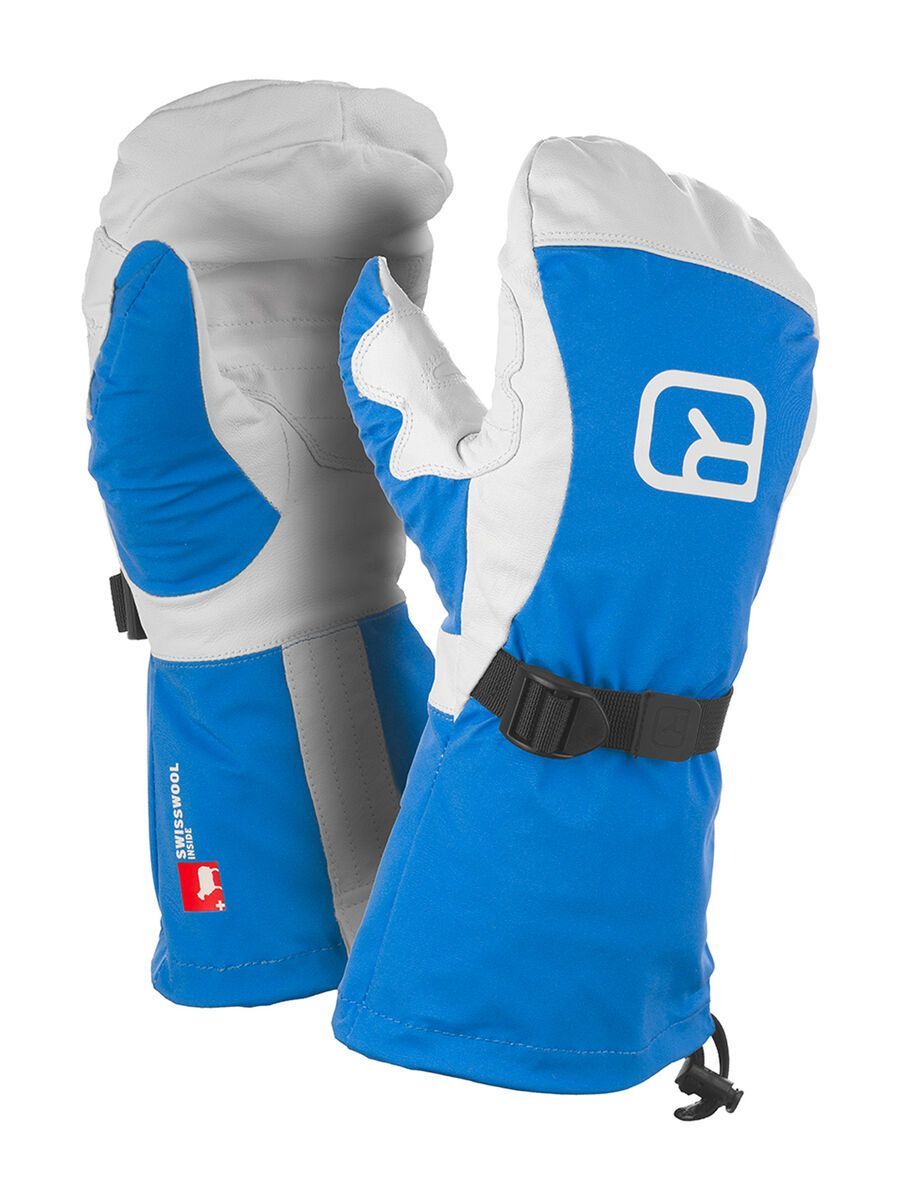 Ortovox Swisswool Mitten Freeride, blue ocean - Bild 1