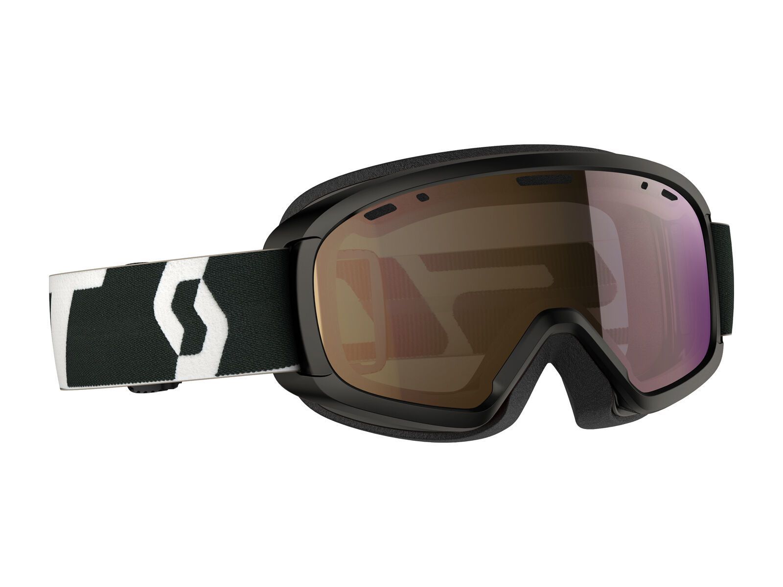 Scott Jr Witty, black/white/Lens: amplifier gold chrome - Bild 1