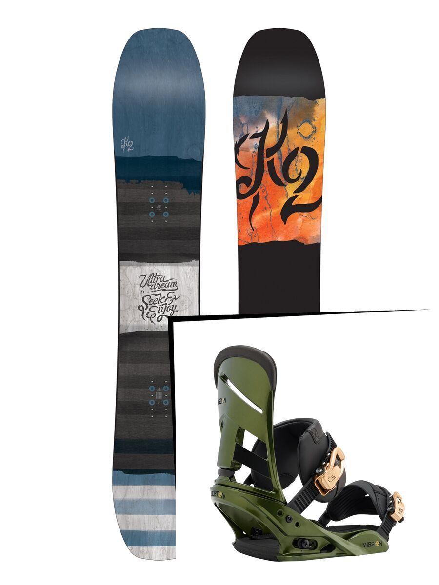 Set: K2 Ultra Dream 2017 + Burton Mission (1712882S) - Bild 1