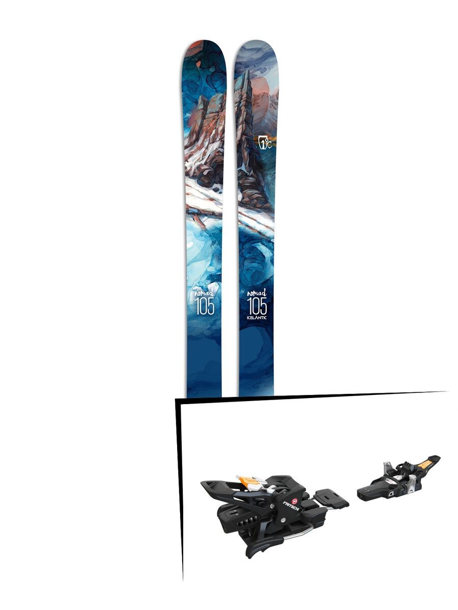 Set: Icelantic Nomad 2017 + Fritschi Tecton 12 (1963319) - Bild 1