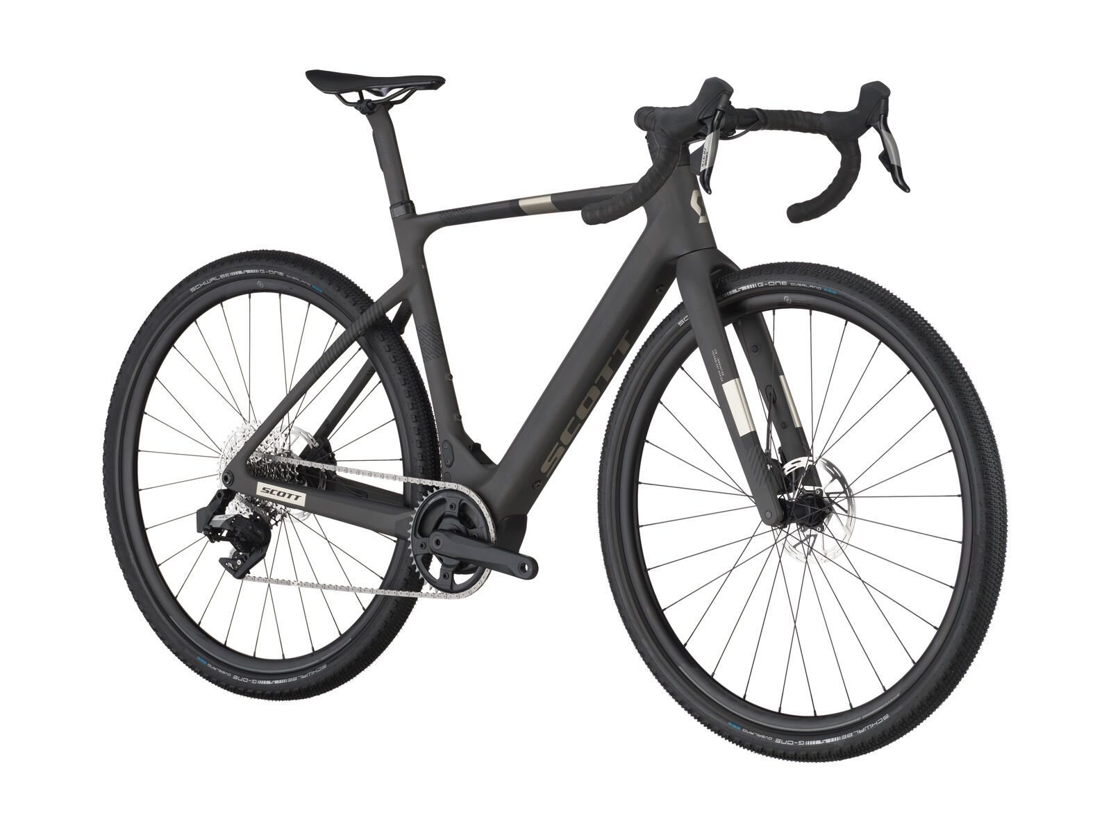 Scott Solace Gravel eRide 30, carbon black - Bild 1