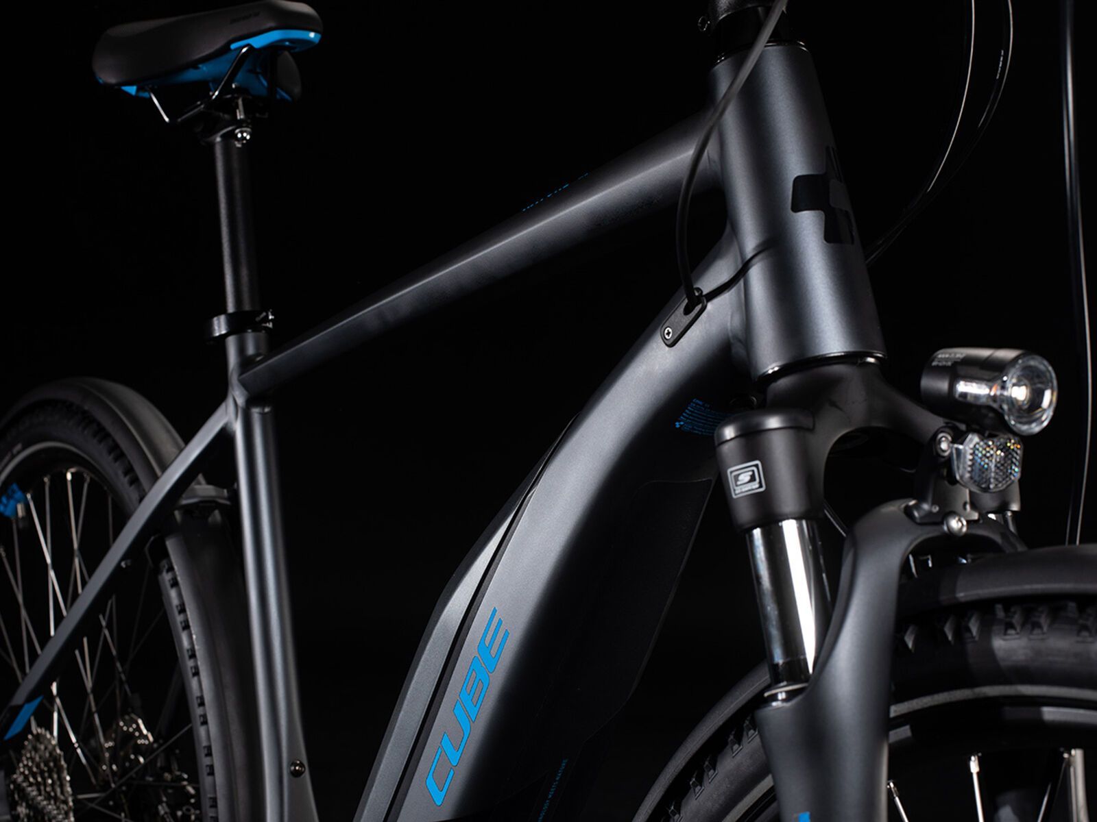 Cube Nature Hybrid ONE Allroad 400, iridium´n´blue - Bild 4