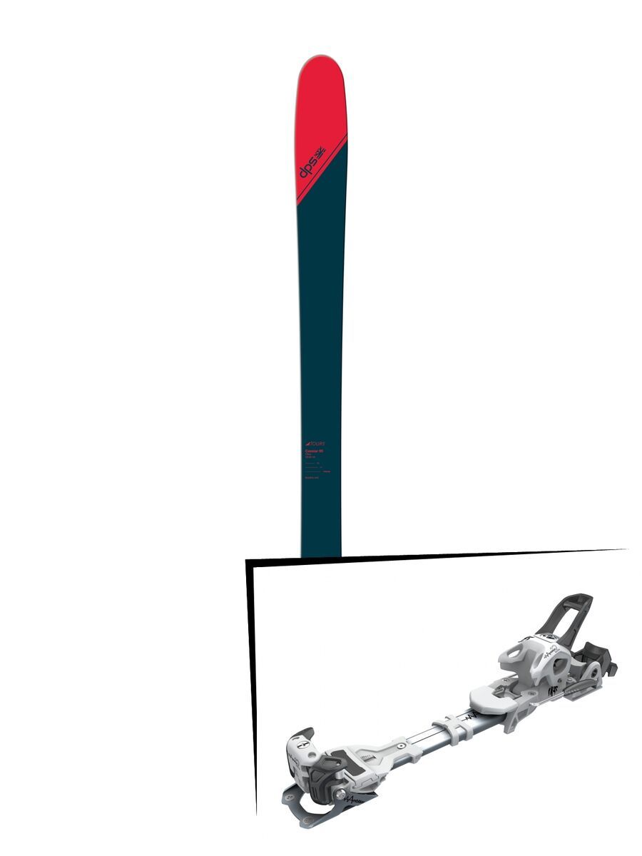Set: DPS Skis Cassiar 95 Tour1 2018 + Tyrolia Ambition 12 AT solid white black - Bild 1