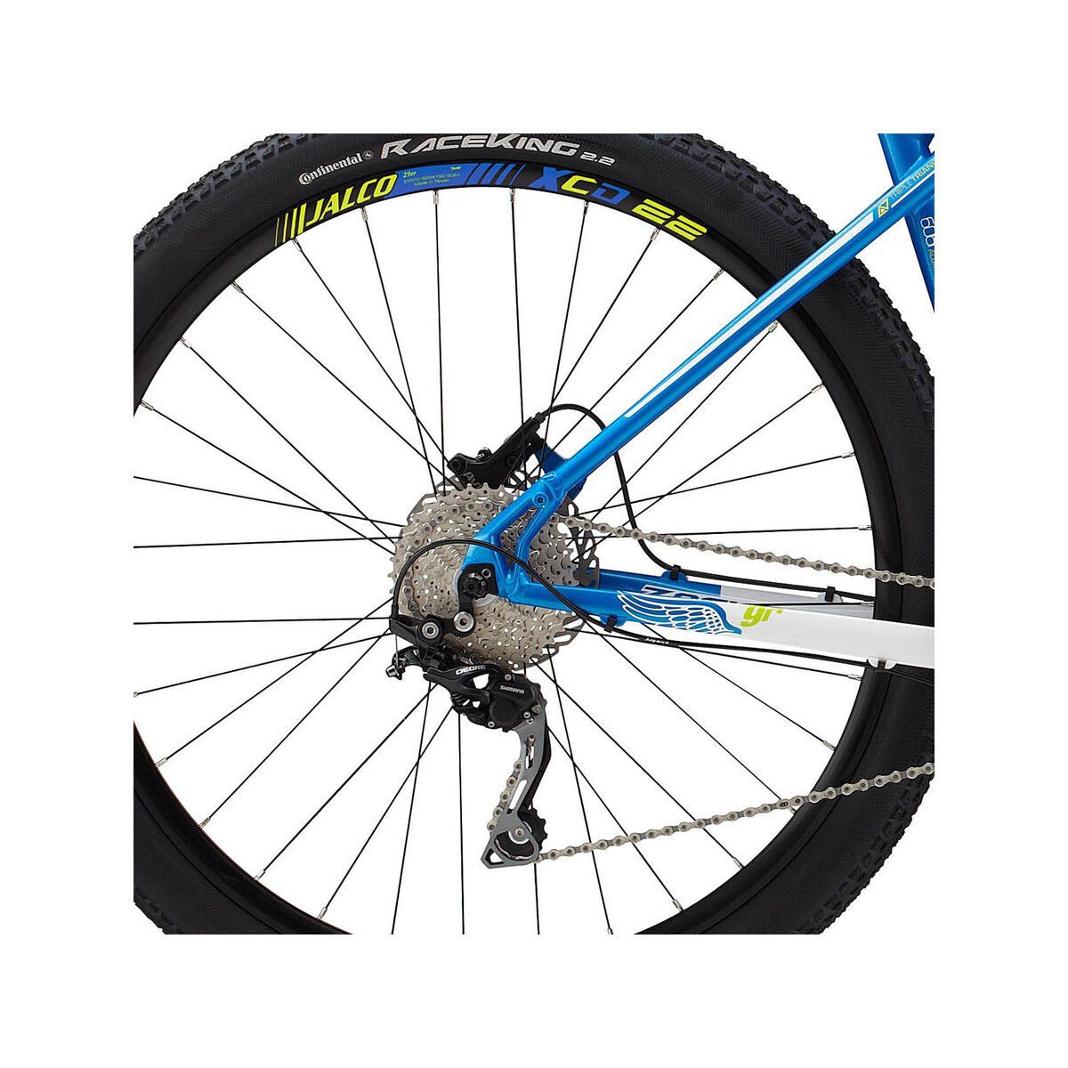 GT Zaskar 9R Sport, blue/white - Bild 4