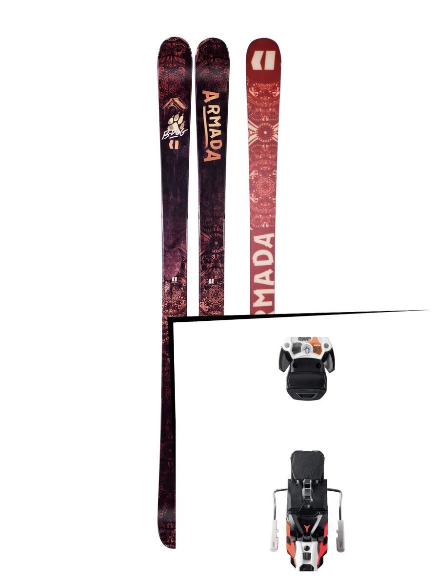 Set: Armada BDog 2018 + Atomic Warden MNC 13 white/black/orange - Bild 1