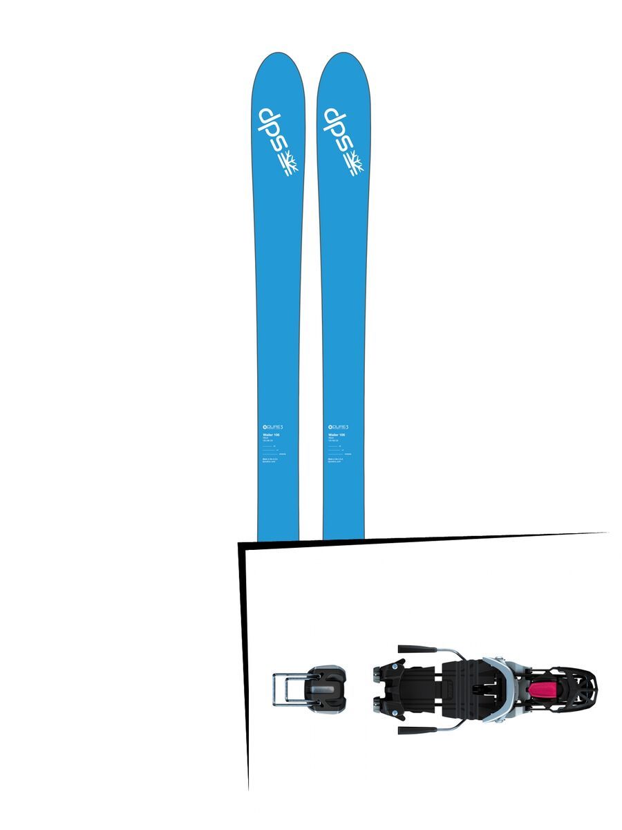 Set: DPS Skis Wailer 106 2017 + Rottefella NTN Freedom (2265601) - Bild 1