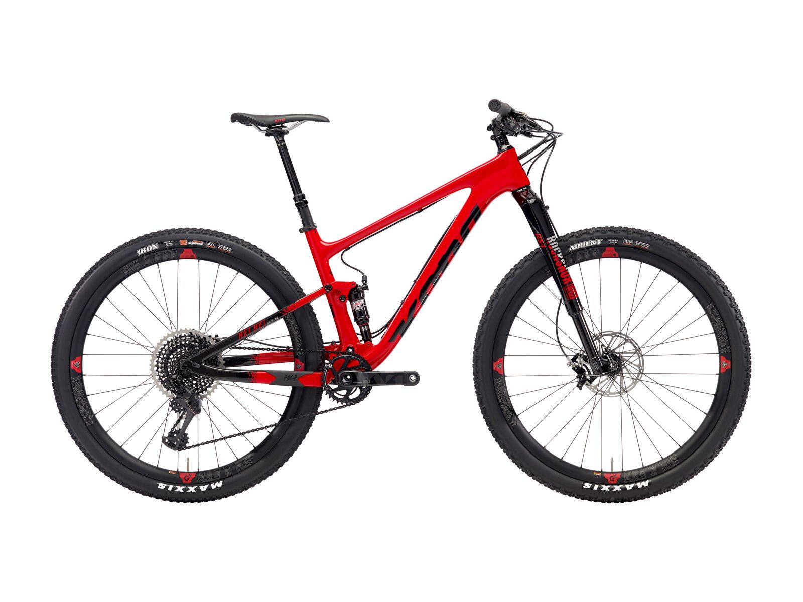 Kona Hei Hei Supreme, gloss red & black w/ black, red & silver decals - Bild 1