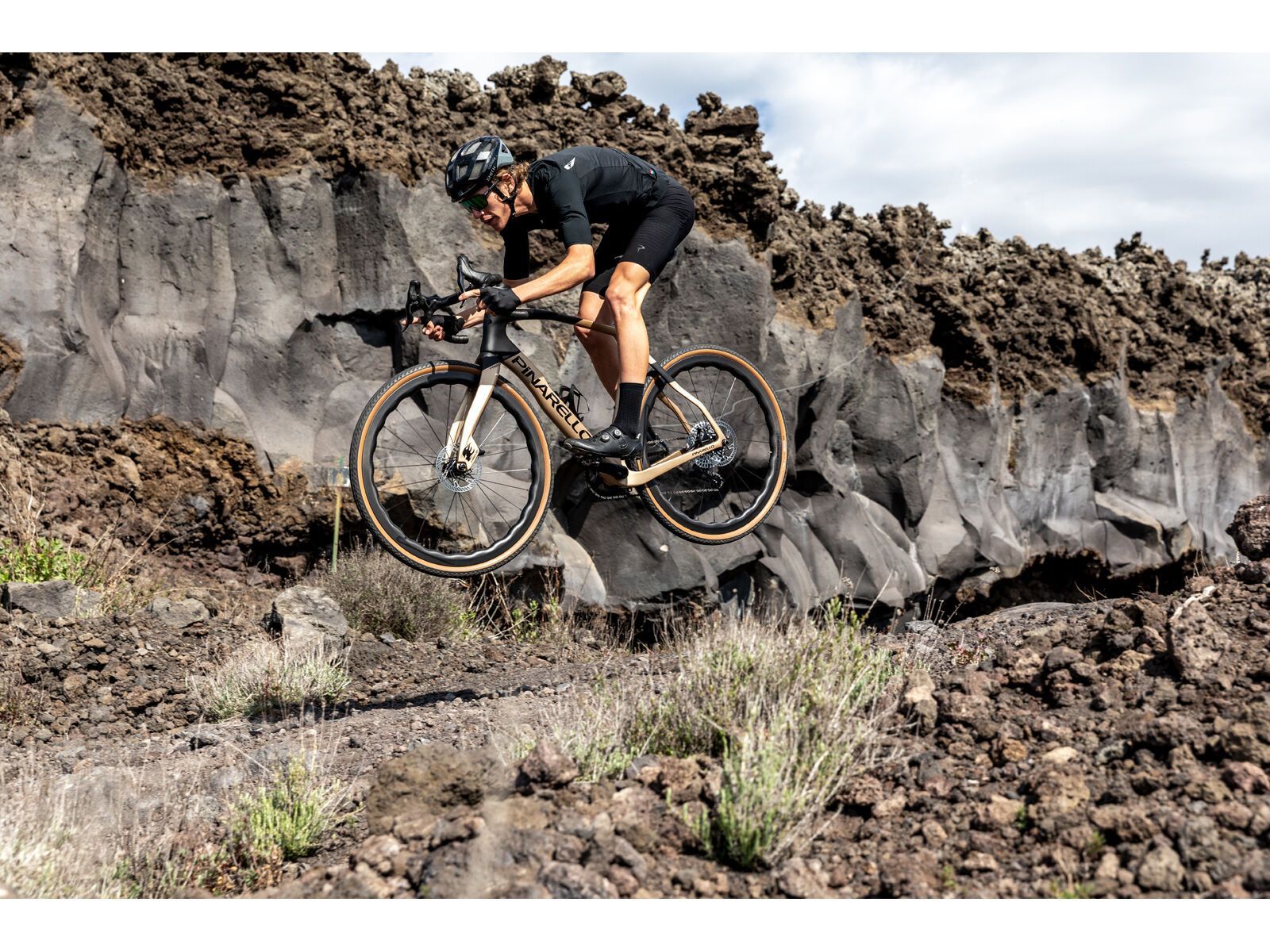 Pinarello Grevil F9 GRX815 Di2 1x11 DB / Princeton CarbonWorks GRIT 4540 DB HG11, champagne - Bild 20