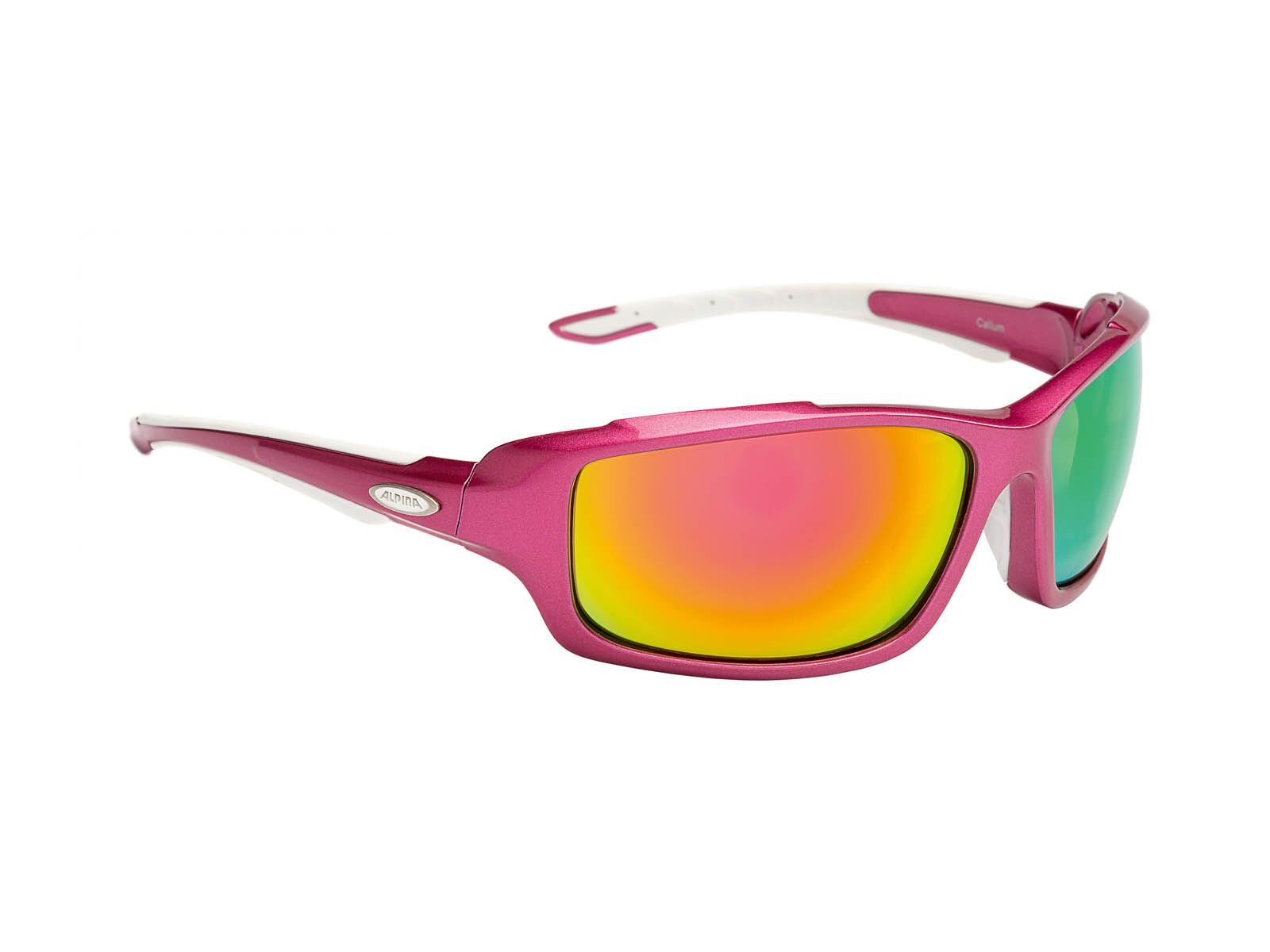 Alpina Callum, pink-white/Lens: ceramic mirror pink - Bild 1