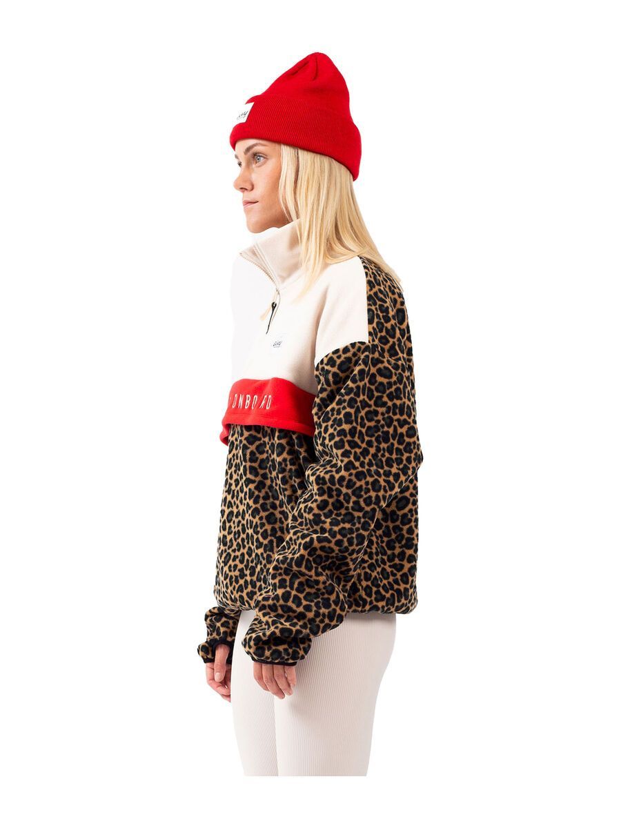 Eivy Ball Fleece, offwhite & leopard - Bild 7