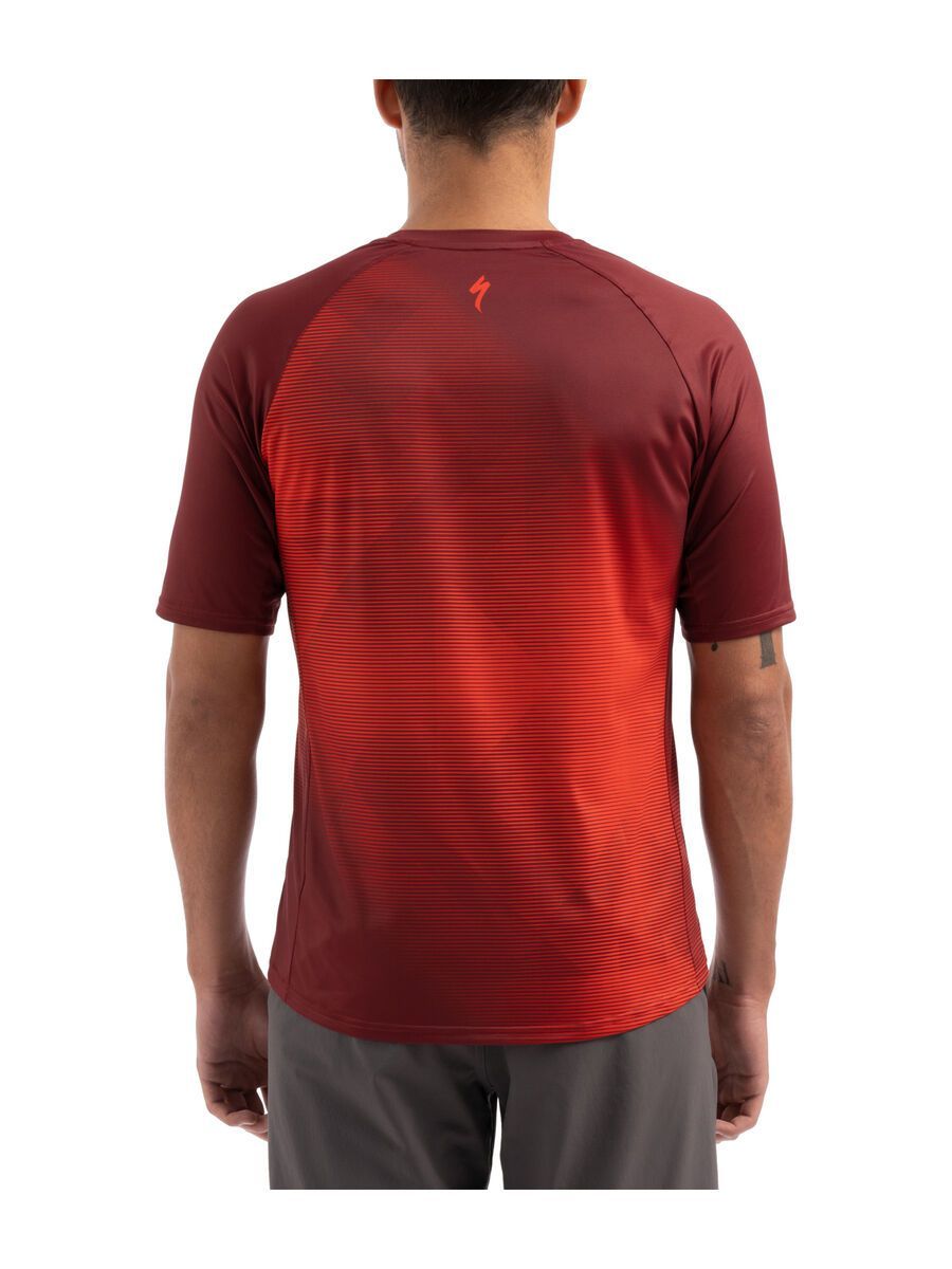 Specialized Enduro Air Shortsleeve Jersey, crimson/rocket red refraction - Bild 6