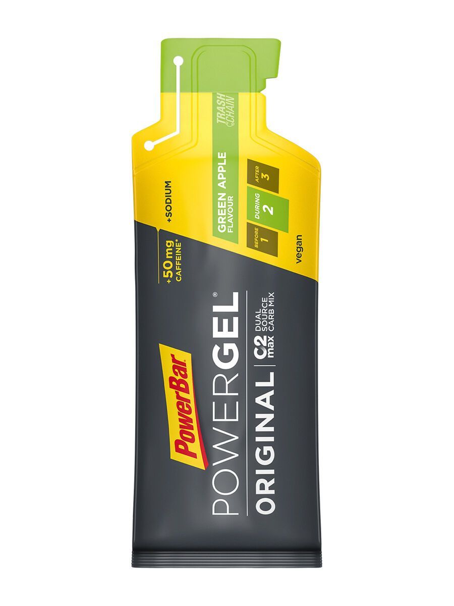 PowerBar Powergel Multiflavour Pack 3+1 - Strawberry-Banana, Green Apple, Lemon-Lime, Red Fruit - Bild 4