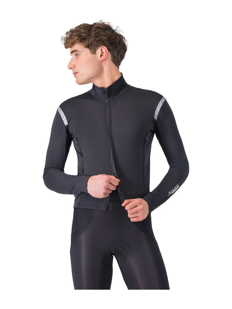 Castelli Perfetto RoS 3 Jacket, light black/silver reflex - Bild 1