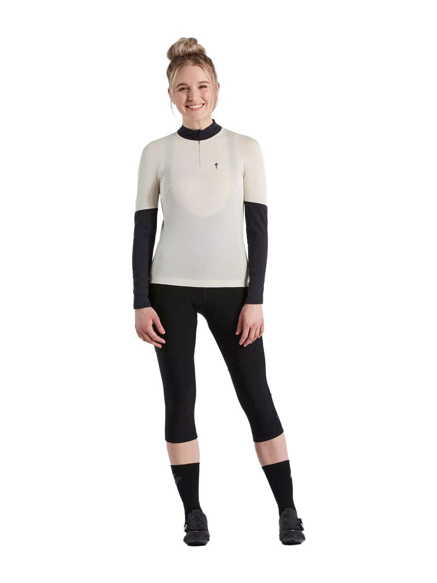 Specialized Prime Power Grid Rennrad Wintertrikot Damen, white mountains - Bild 2