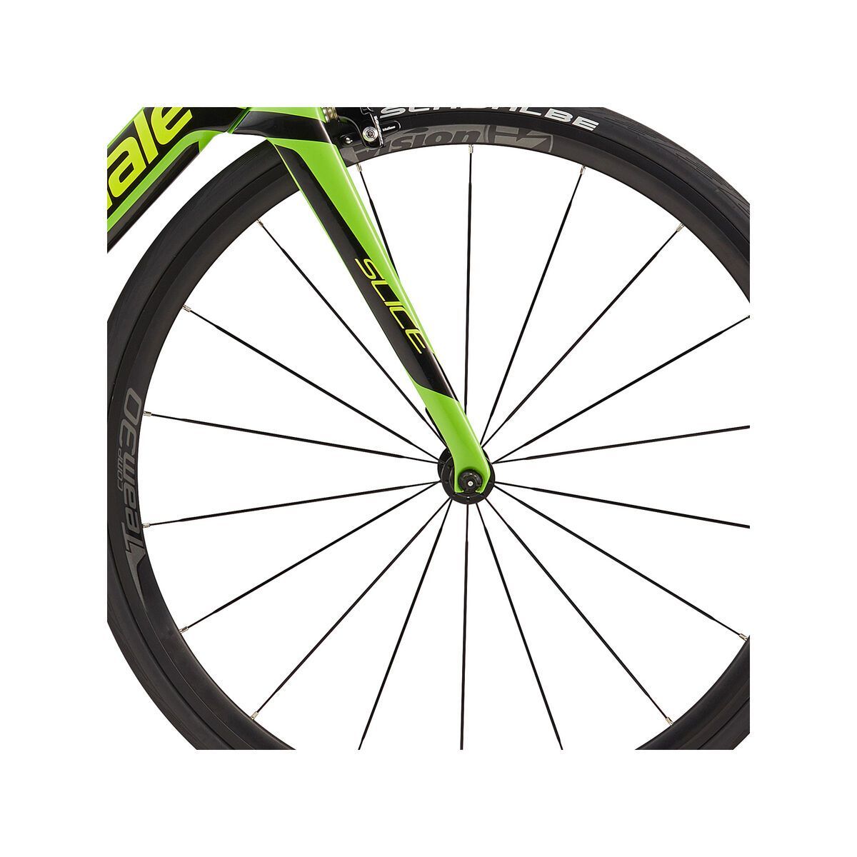 Cannondale Slice Ultegra Di2, berzerker green w/ jet black and volt, gloss - GRN - Bild 2