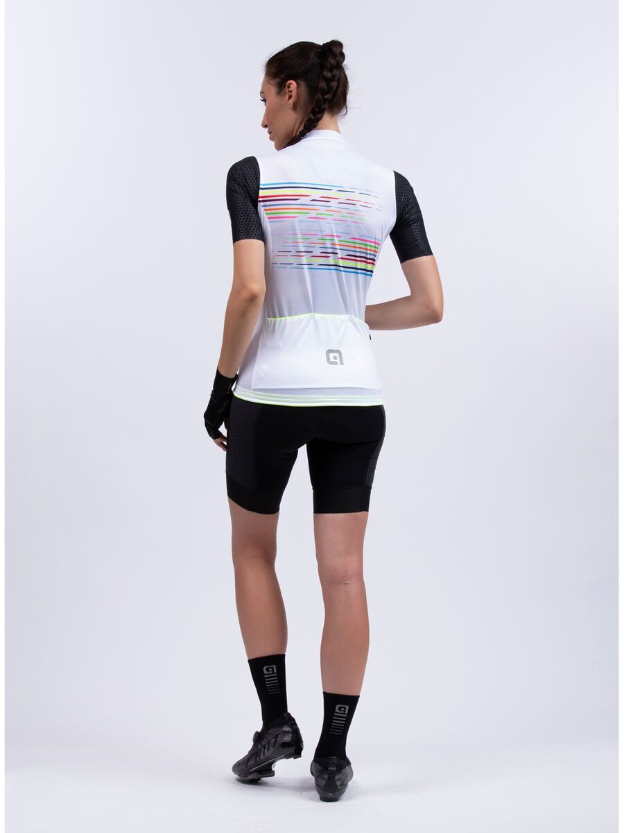 Ale PR-S Logo Short Sleeve Lady Jersey, white - Bild 5