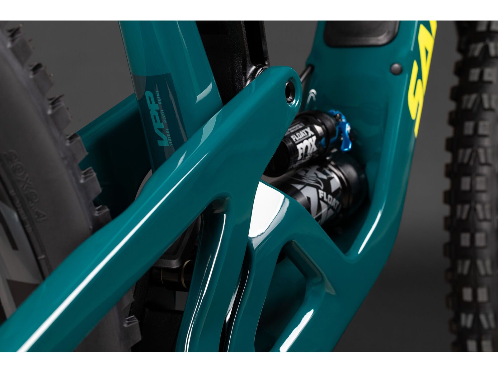 Santa Cruz Hightower CC Frame / 29, gloss day green - Bild 6