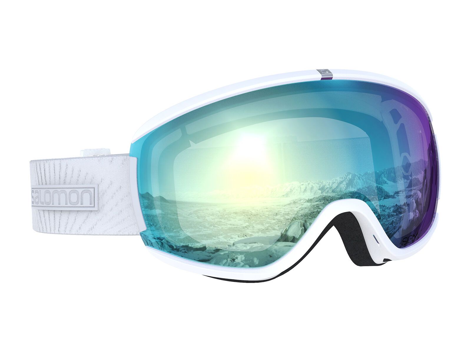 Salomon iVY Sigma Photo, white/Lens: sigma photochromatic multilayer sky blue - Bild 1