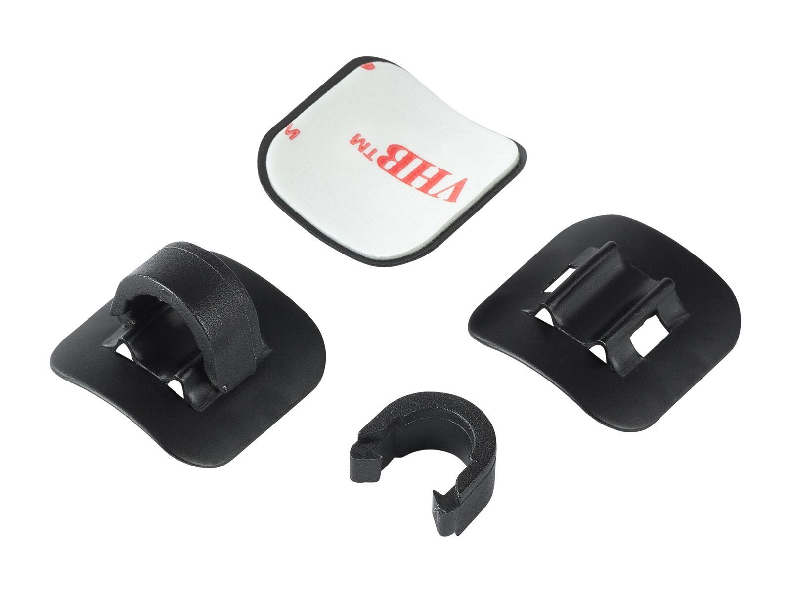 Cube RFR Kabelführung selbstklebend, black - Bild 1