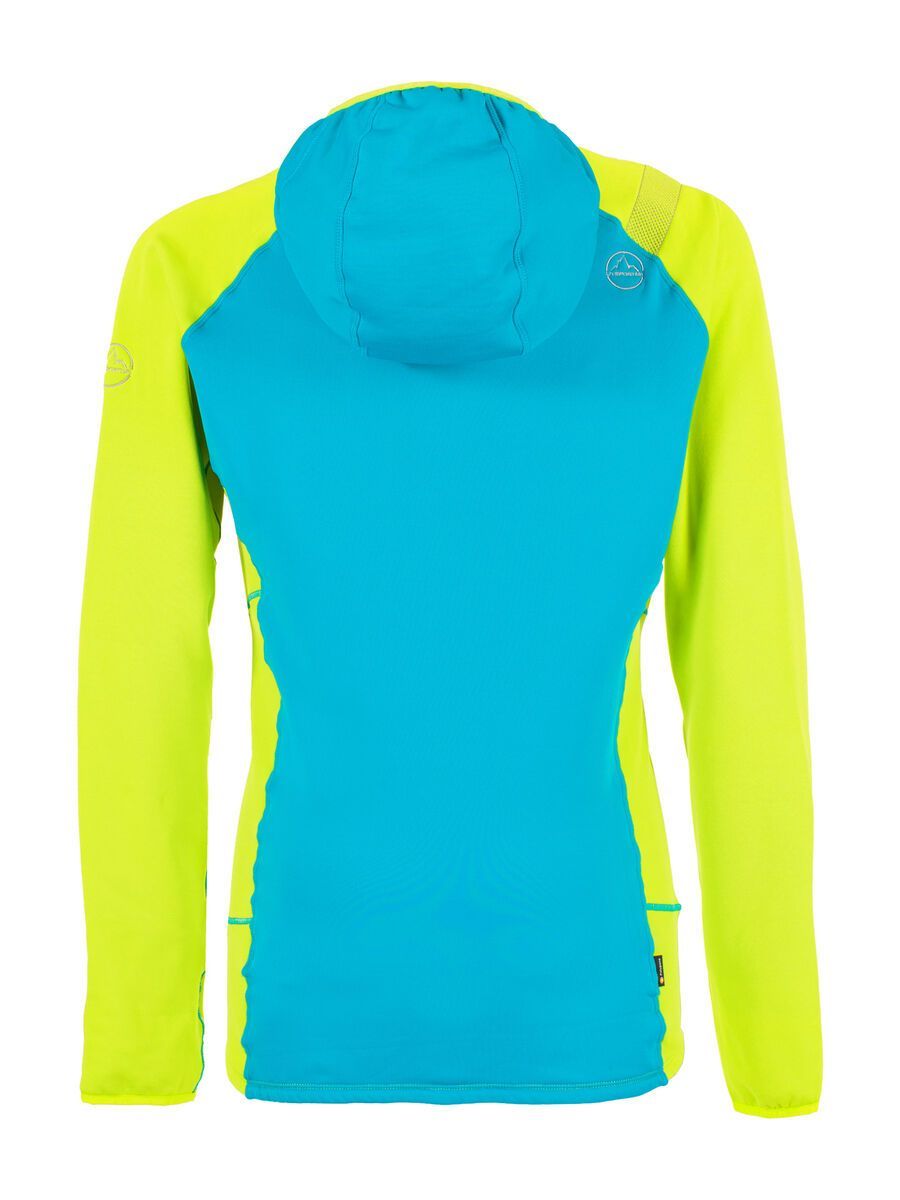 La Sportiva Iridium Hoody M, tropic blue/apple green - Bild 2
