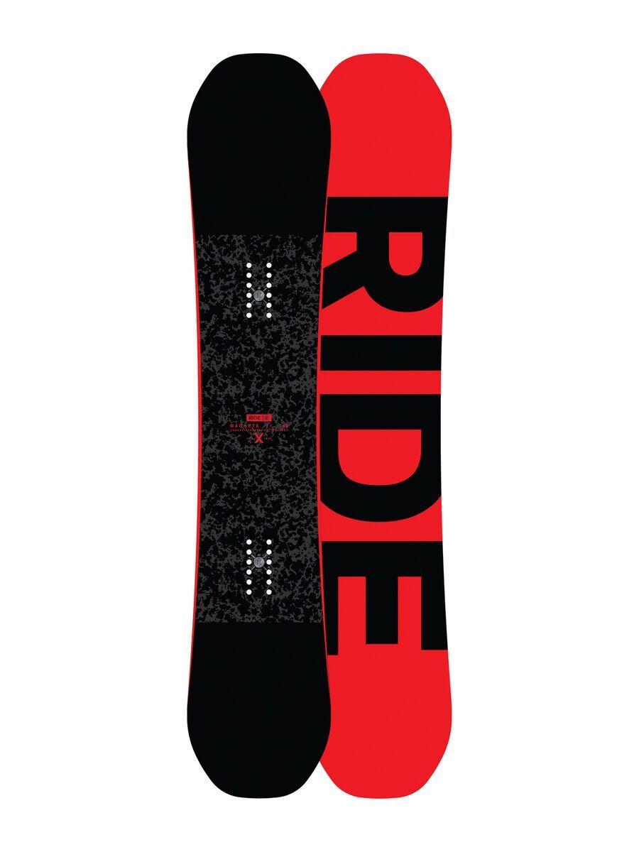 Set: Ride Machete 2017 + Ride Capo 2017, black - Snowboardset - Bild 2