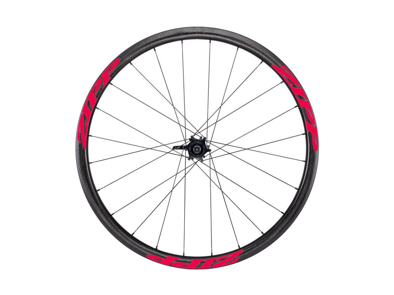 Zipp 202 Firecrest Tubular Disc-brake, schwarz/rot - Bild 1