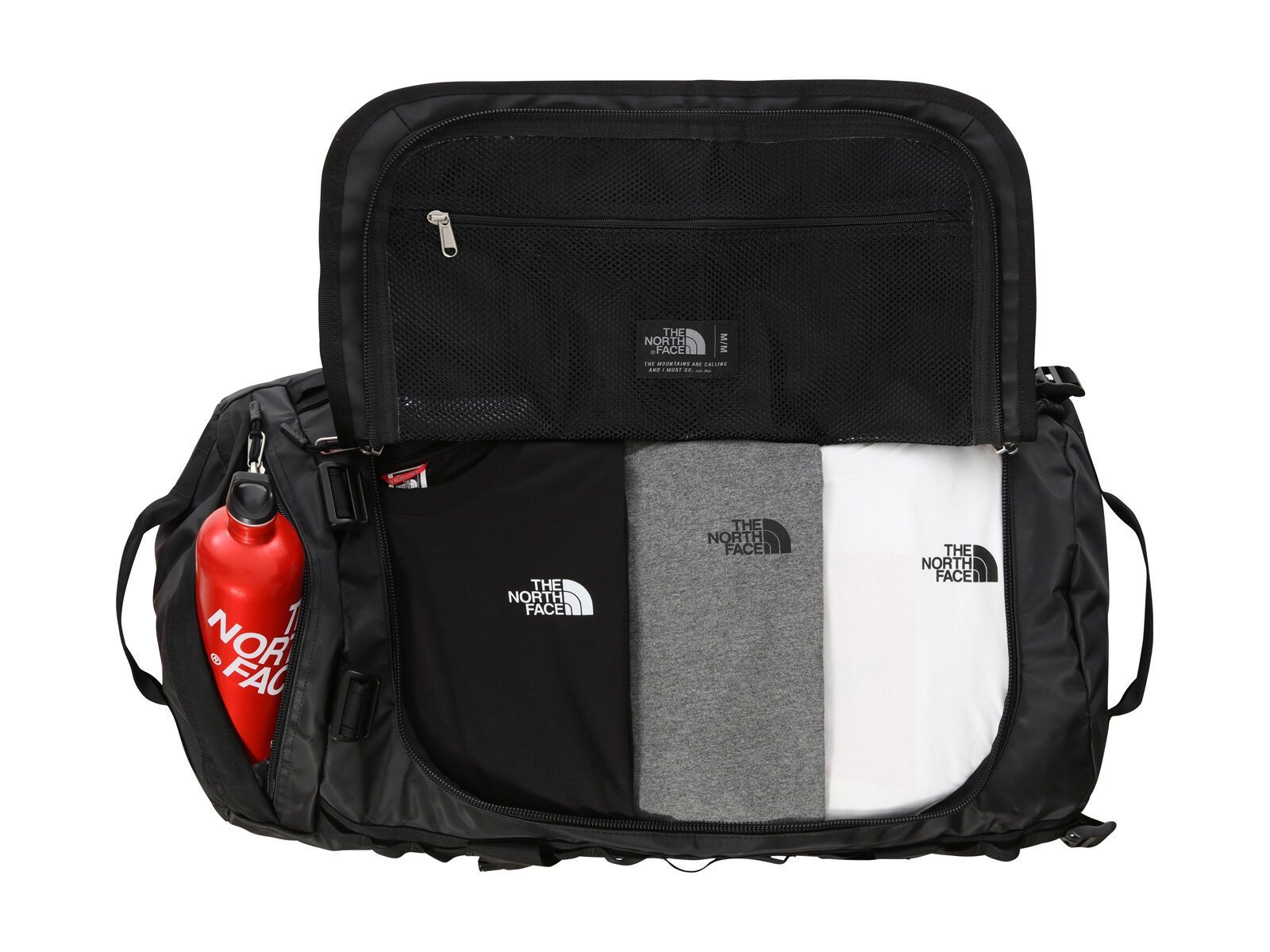 The North Face Base Camp Duffel - M, tnf black/tnf white - Bild 2