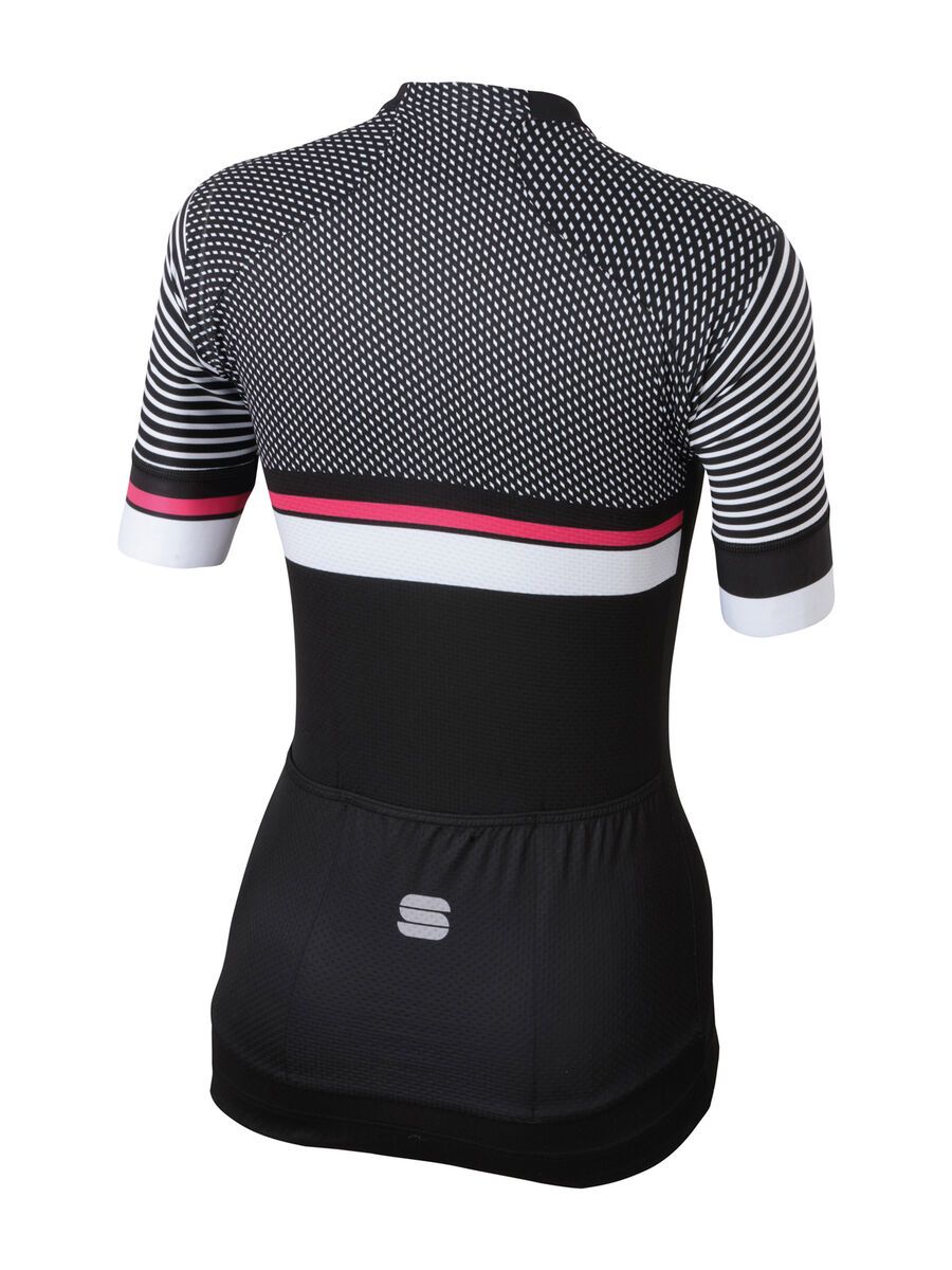Sportful Diva 2 Jersey, black/white/bubblegum - Bild 2