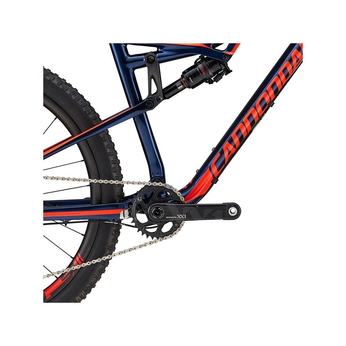 Cannondale Habit Carbon 1, midnight blue w/ acid red, gloss - MDN - Bild 3