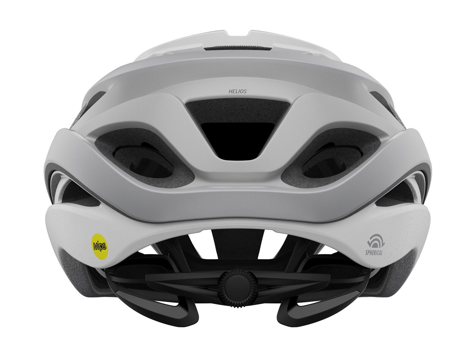 Giro Helios Spherical MIPS, matte white/silver fade - Bild 3