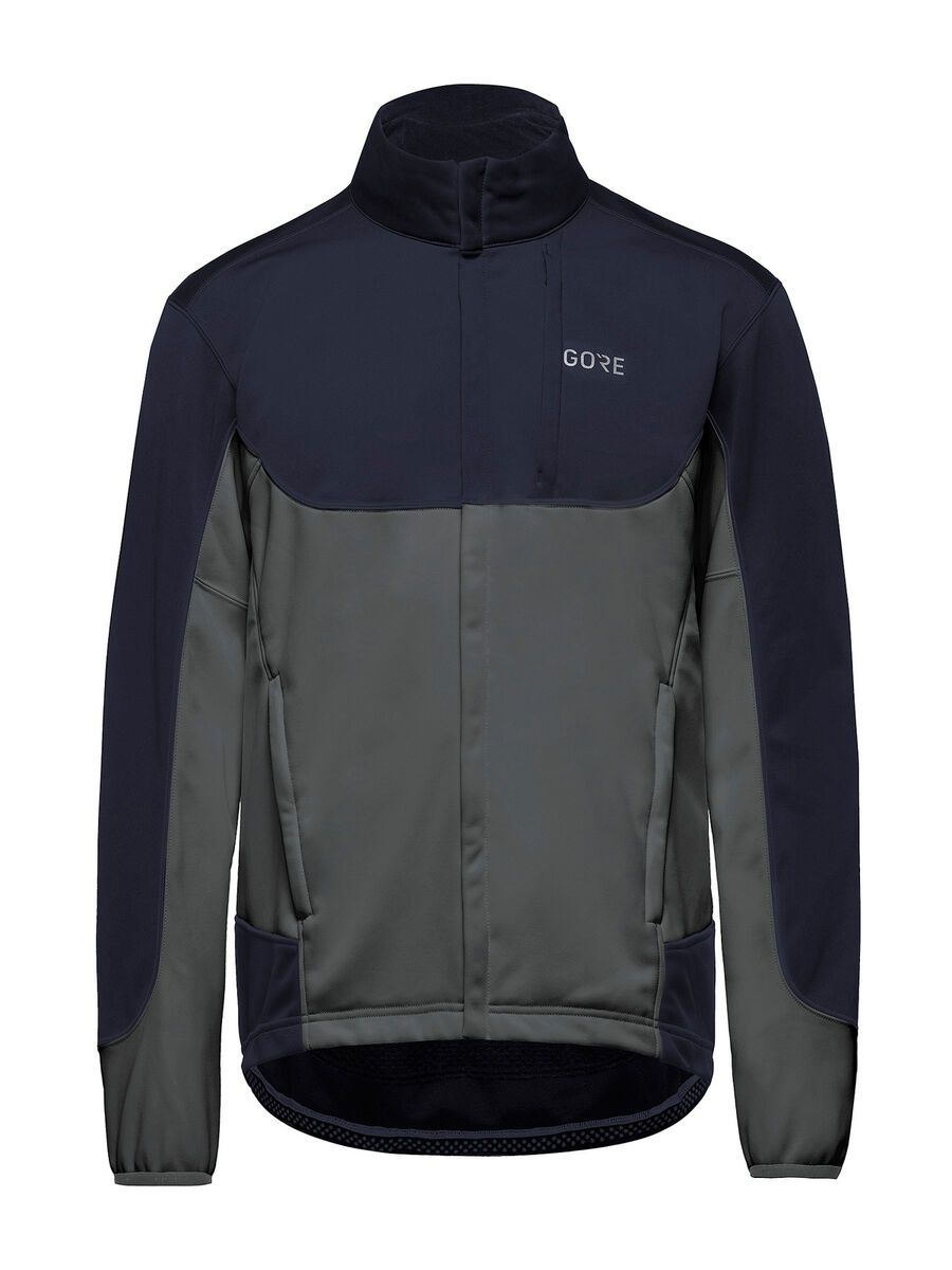 GOREWEAR C5 Gore Windstopper Thermo Trail Jacke, orbit blue/urban grey - Bild 1