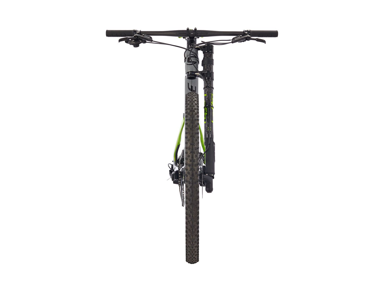 Cannondale Scalpel-Si Team 29, stealth gray w/ jet black and acid green - gloss (SGY) - Bild 3
