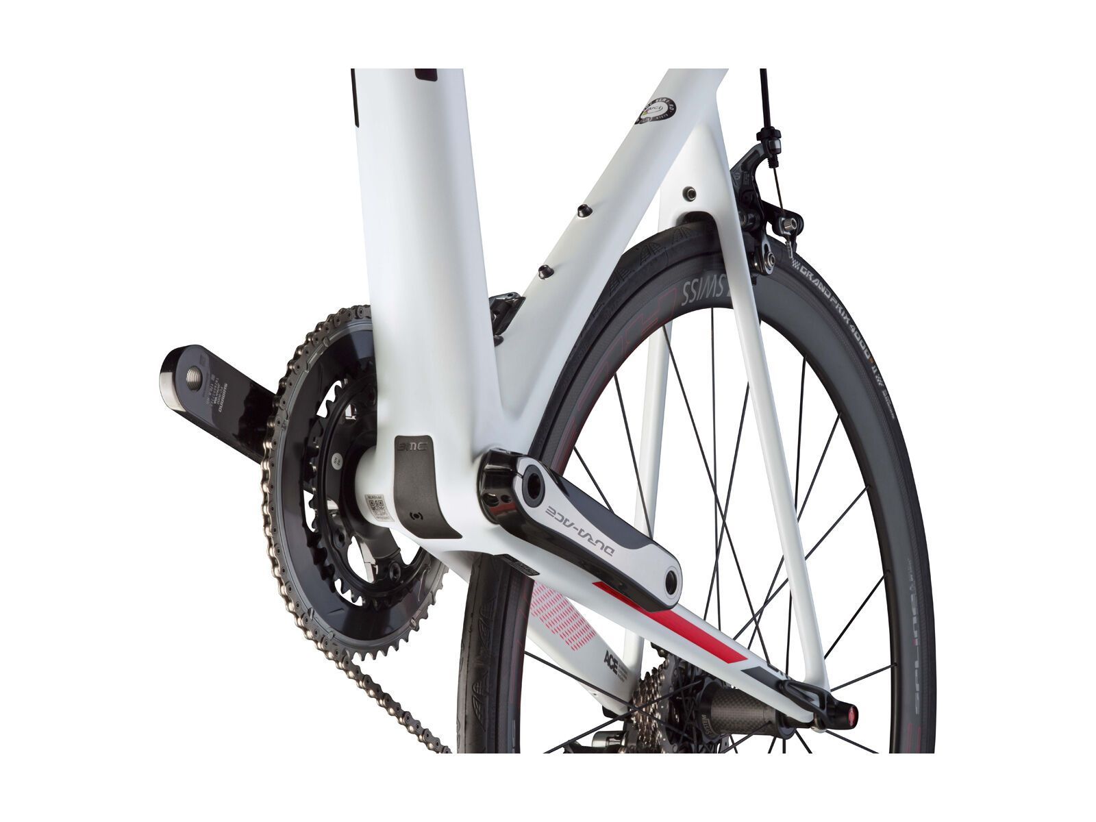 BMC Teammachine SLR01 Dura Ace Di2, team white - Bild 4