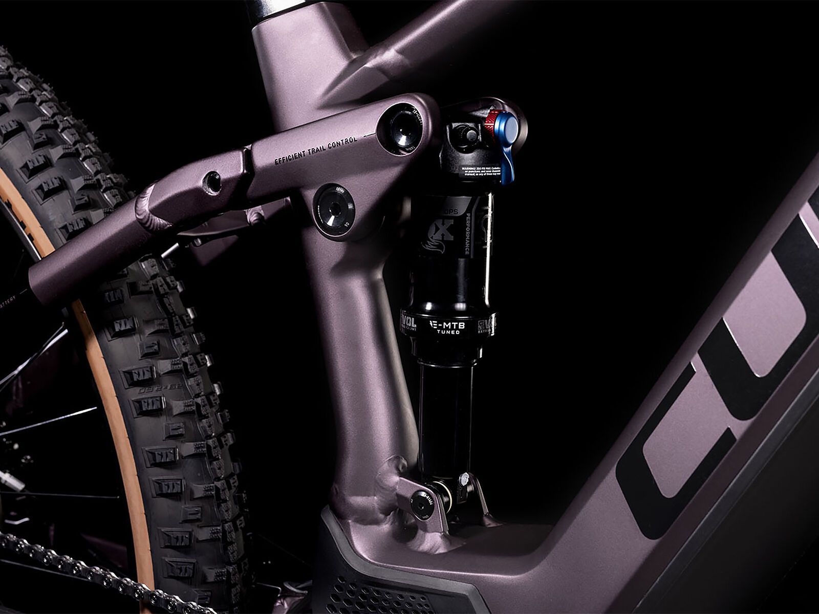 Cube Stereo Hybrid 120 Race 625 27.5, smokylilac´n´black - Bild 3