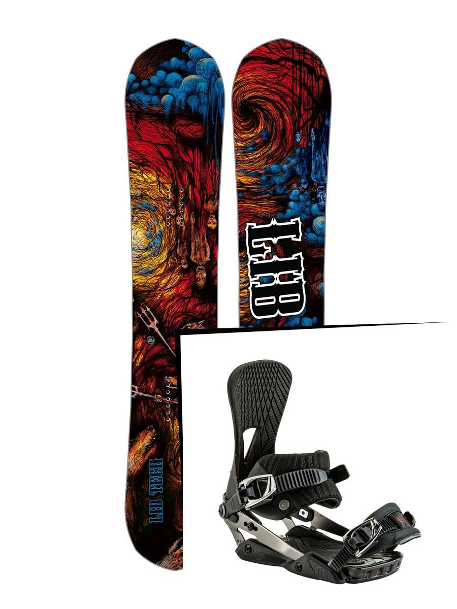 Set: Lib Tech From Hell Hot Knife 2017 + Nitro Machine (1691153S) - Bild 1